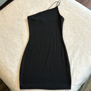 H&M One Shoulder- Little Black Dress